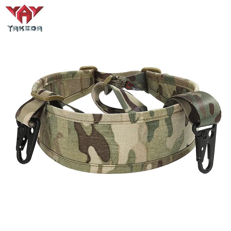 500D Nylon Tactical Belt Single Straps Nylon Sling Webbbing Sling Bungee Strap Hunting Accessories Tactical Sling