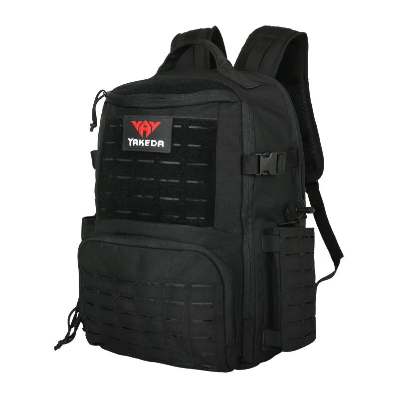Tactical Backpack Hiking Bag Outdoor Sports Shoulder Bag Wear-Resistant Polyester Travel…