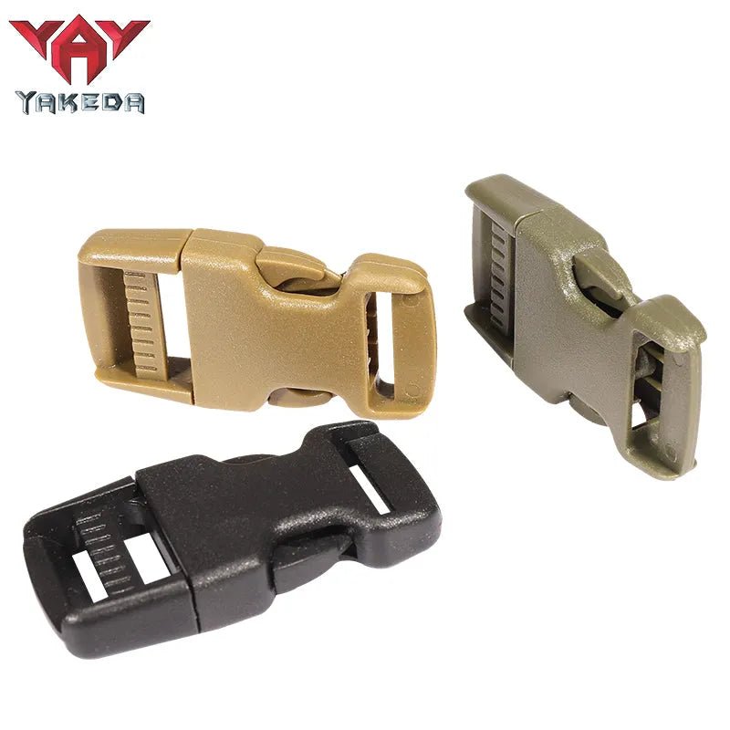 10 Pcs 1 inch Replaceable Plastic Webbing Buckles for Belt Inserts