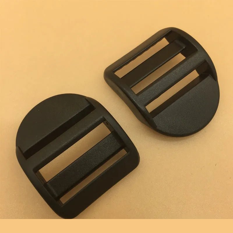 10 Pcs Eyelet Buckle Curved Ladder Buckle Backpack Webbing Adjustable