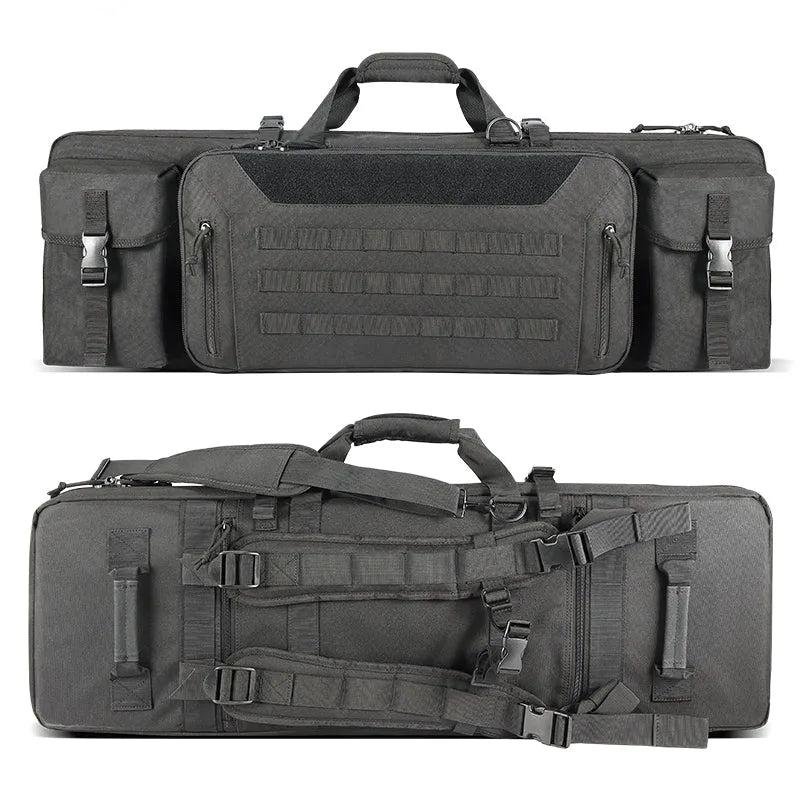 Tactical backpack,High capacity bow and arrow double - layer fishing tackle bag,Human CS is equipped with a launcher that packs water bombs