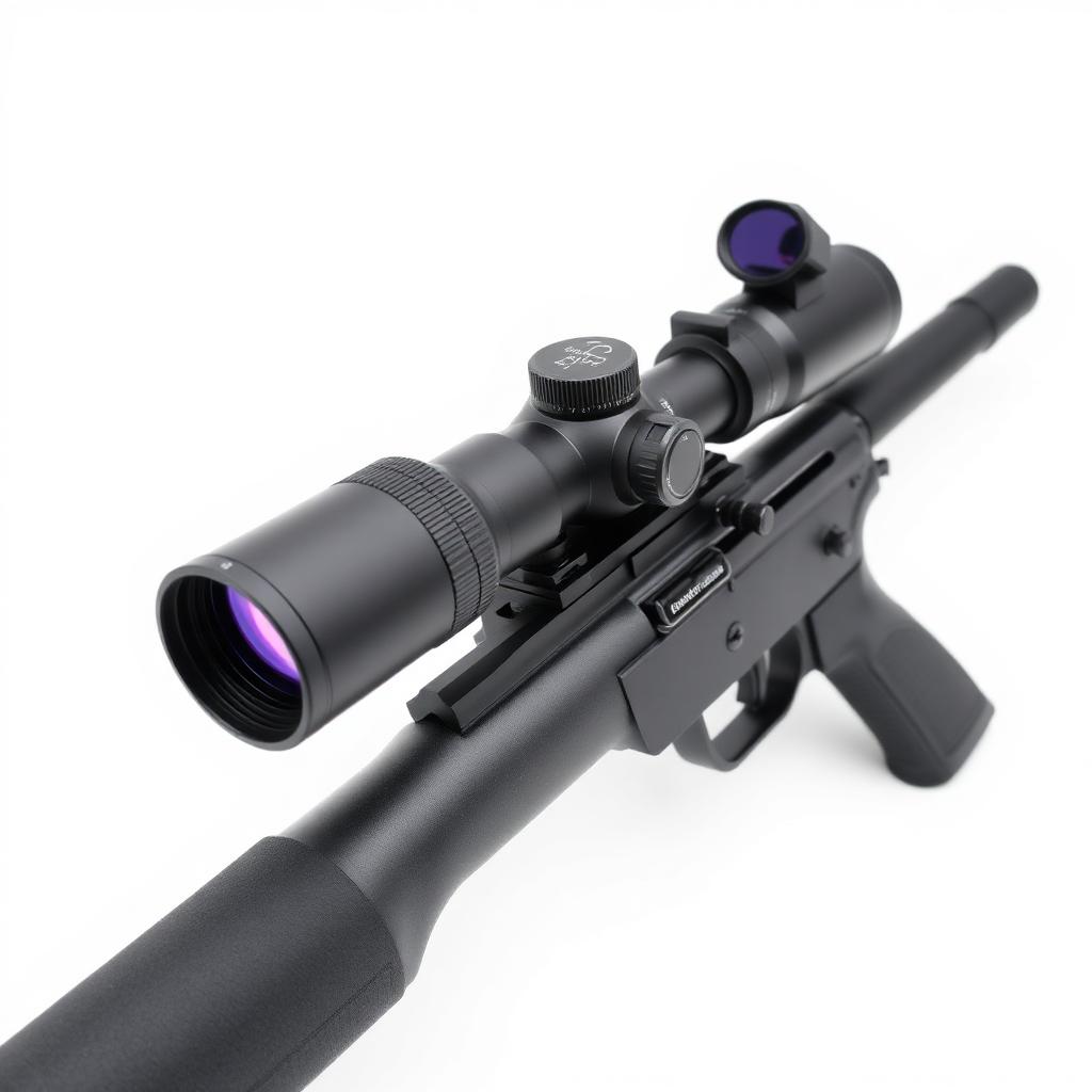 Visor ACOG 4x32 fibra óptica con mini red dot RMR