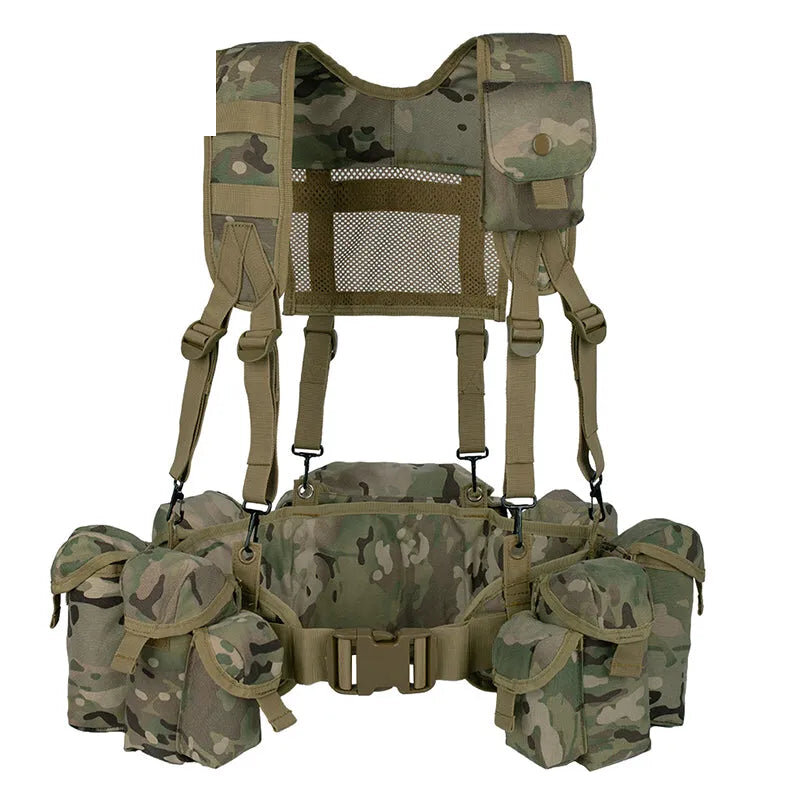 Tactical Gear Outdoor Webbing Set Tactical Chest Rig Bag