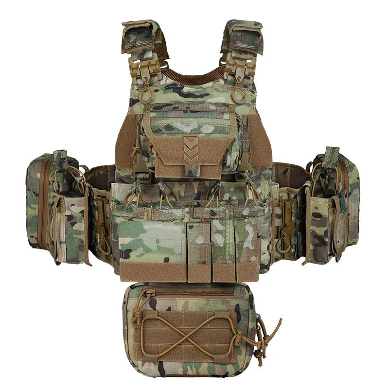 Camouflage Tactical Vest Outdoor CS Military Tactical Vest Multifunctional Tactical Vests