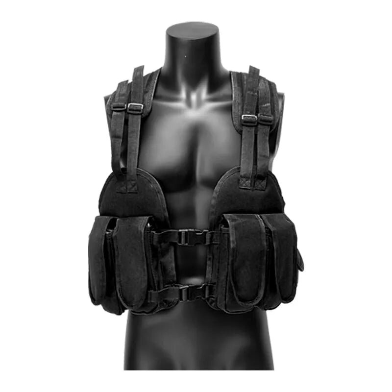 Tactical Chest Rig Adjustable Padded Modular Military Vest Magazine Holder Pocket Platfo…