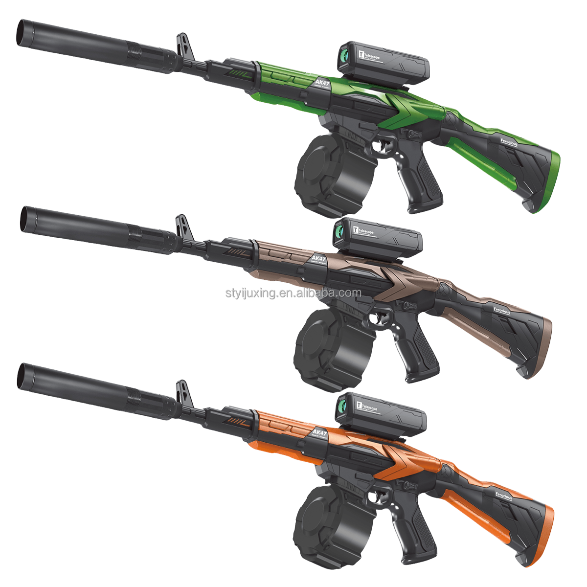 Sci-Fi AK-47 con tambor